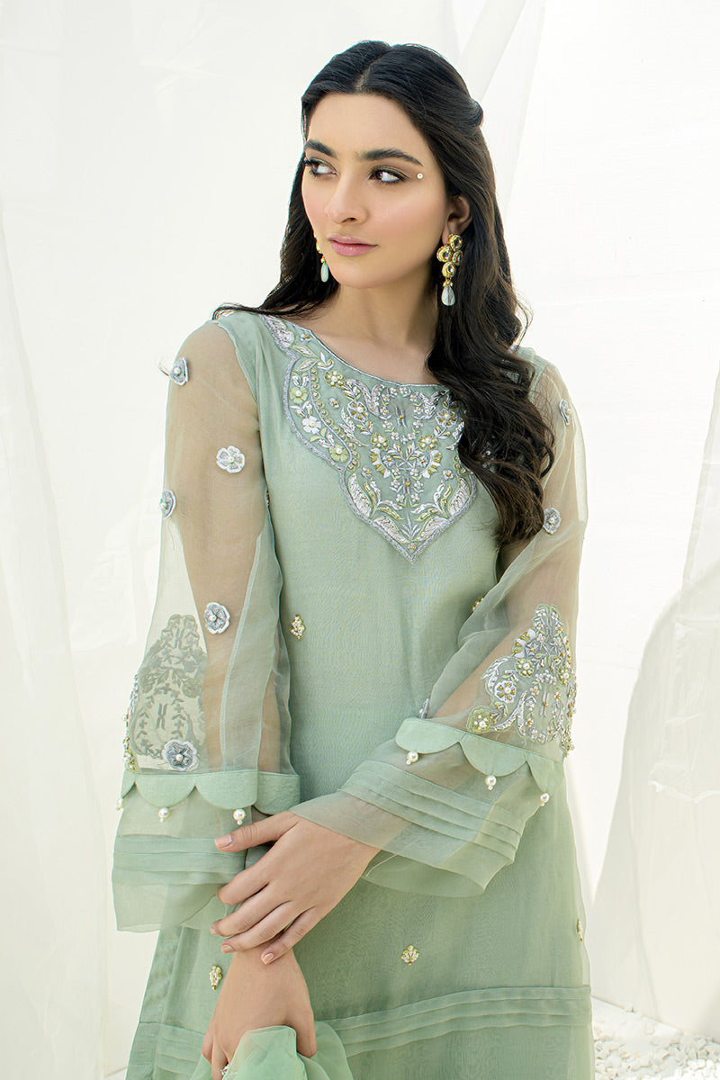 Fatima Khan | Luxury Pret 24 | MENTHE MINT