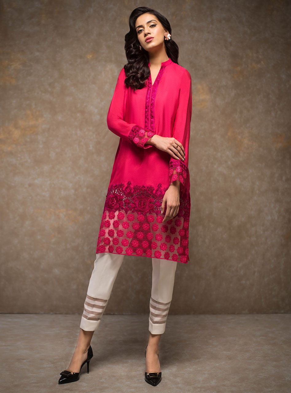 Zainab Chottani | Casual Pret | FUSCHIA FANTASY