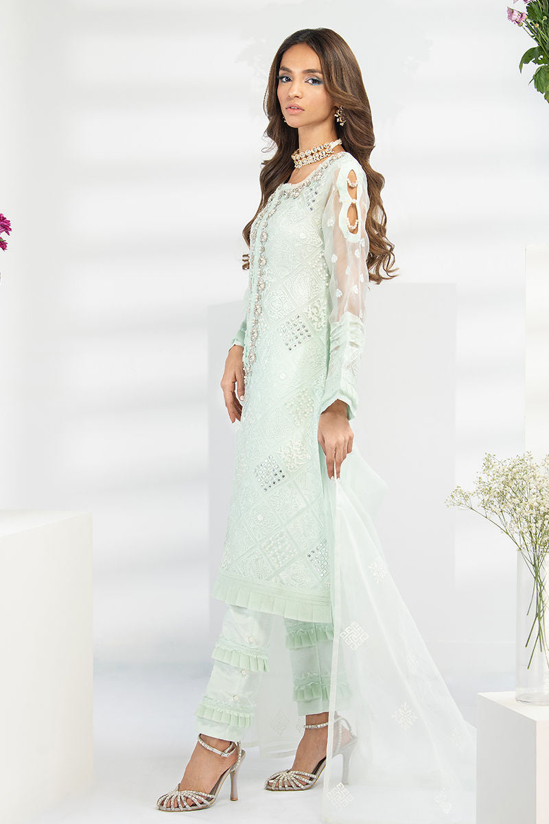 Fatima Khan | Luxury Pret 24 | PALE MINT