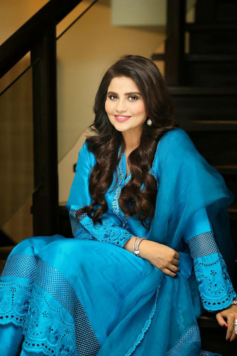 Ansab Jahangir | Luxury Silk Pret | TURQUOISE GLAZE