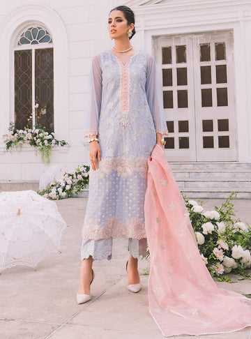 Zainab Chottani | Luxury Pret | BLUSH GRAPHITE