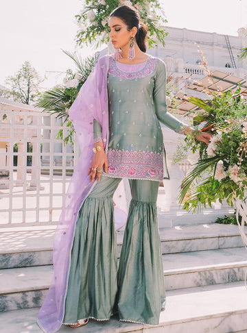 Zainab Chottani | Semi Formals | MINTY AMETHYST