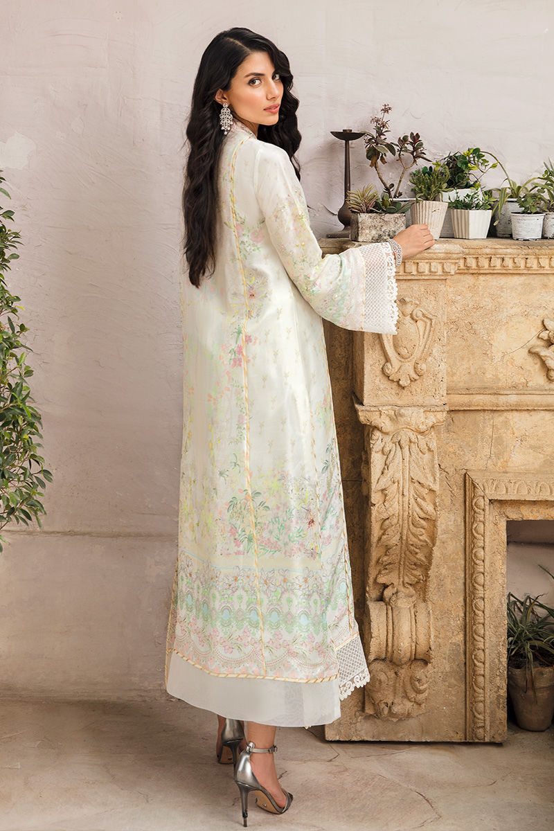 Ansab Jahangir | Luxury Silk Pret | WHISPER WHITE