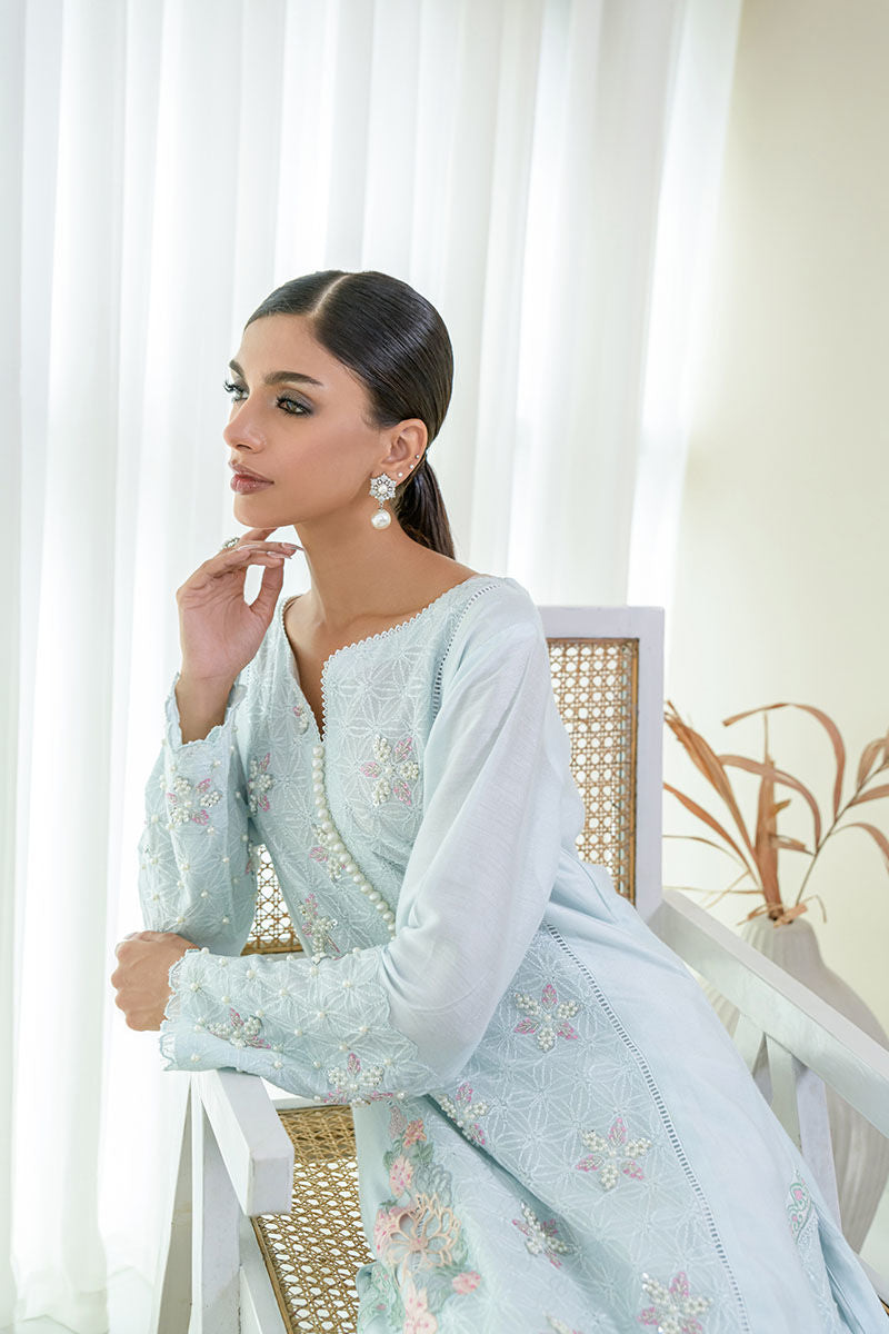 Fatima Khan | Luxury Pret 24 | BLUSH BLUE