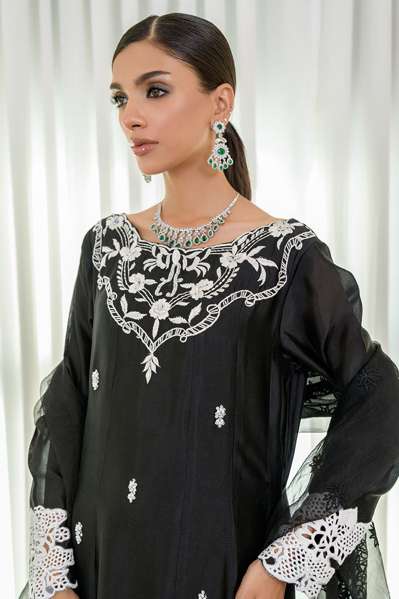 Fatima Khan | Luxury Pret 24 | SALT BLACK