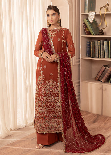 Sahane | Elyssa Festive Chiffon | CT-19007 Dune - ELYSSA