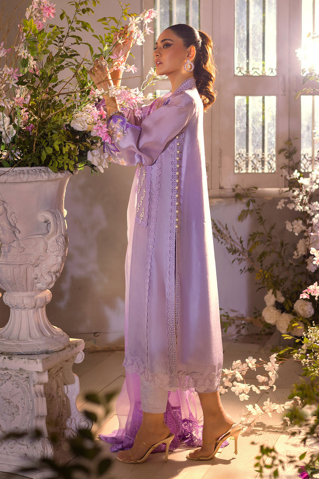 Annus Abrar | Designer Picks 24 | MAMIA LILAC - SHIRT AND PANTS