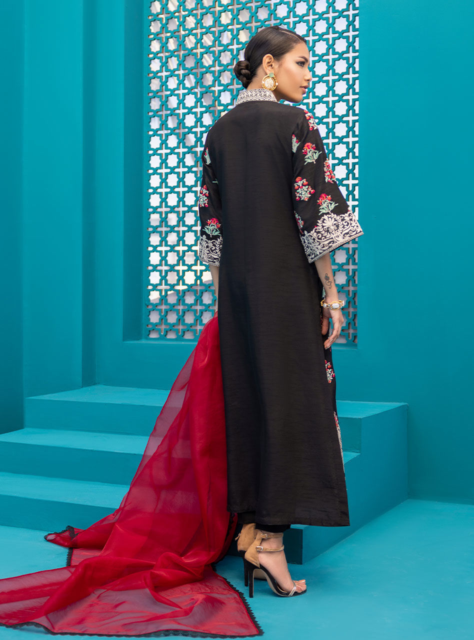 Zainab Chottani | Luxury Pret | BLACK ROSE - D 80