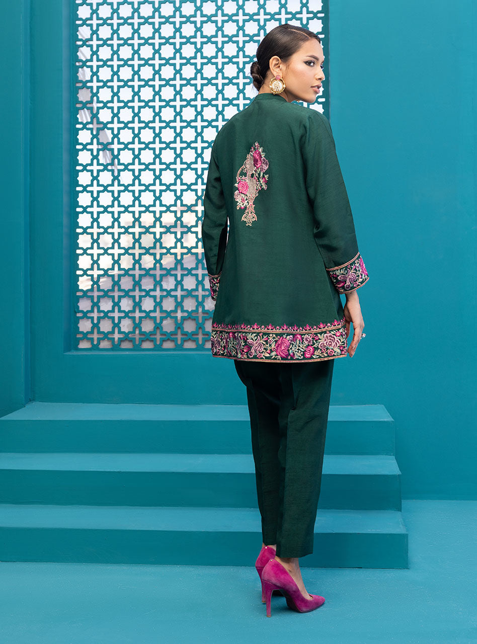 Zainab Chottani | Luxury Pret | CRIMSON GREEN