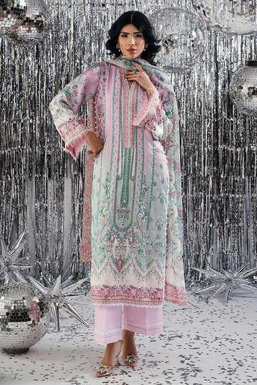 Fatima Khan | Disco Revival Festive Silk | Whisper Rose
