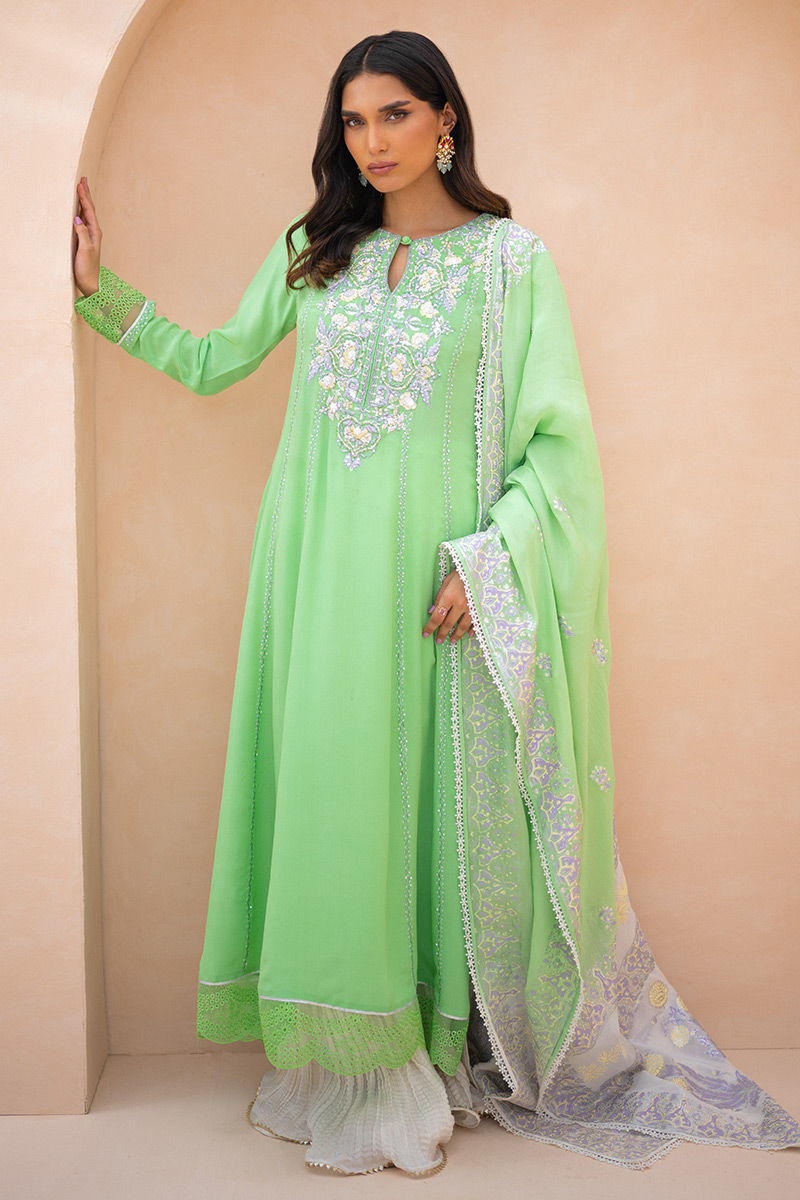 Ansab Jahangir | Luxury Silk Pret | VERDE