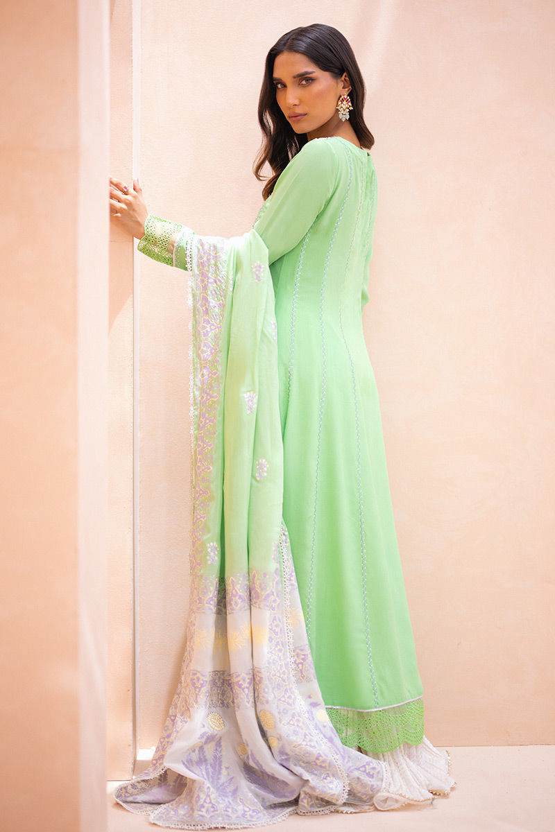 Ansab Jahangir | Luxury Silk Pret | VERDE