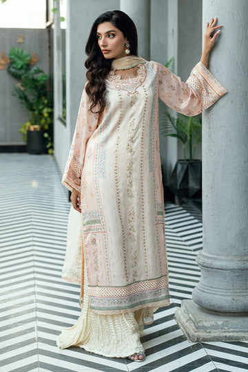 Fatima Khan | La Fleur Eid Edit | Beige Blossom