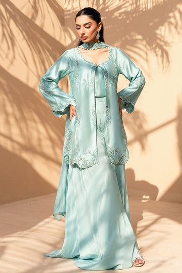 Fatima Khan | Flore Eid Luxe 26 | Aqua Fern