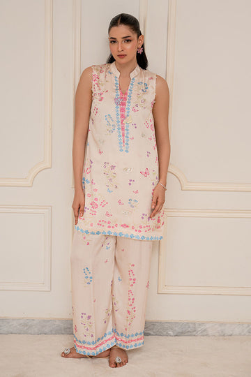 Fatima Khan | Layan Printed Eid Edit | Aveline - Coord Set