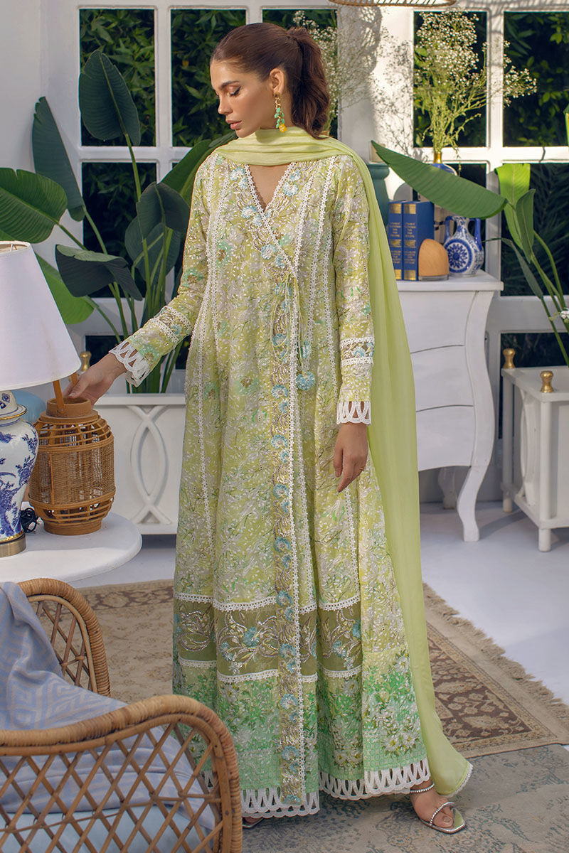 Ansab Jahangir | Chikankari | CITRONELLA SWIRL