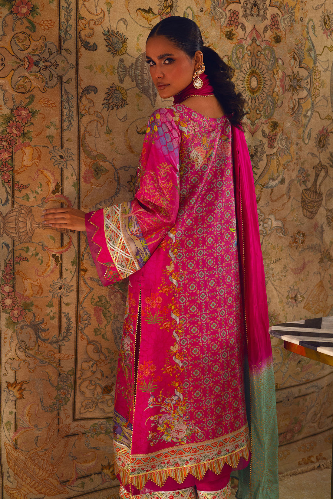 Annus Abrar | Lime Luxe Silk | Misaka