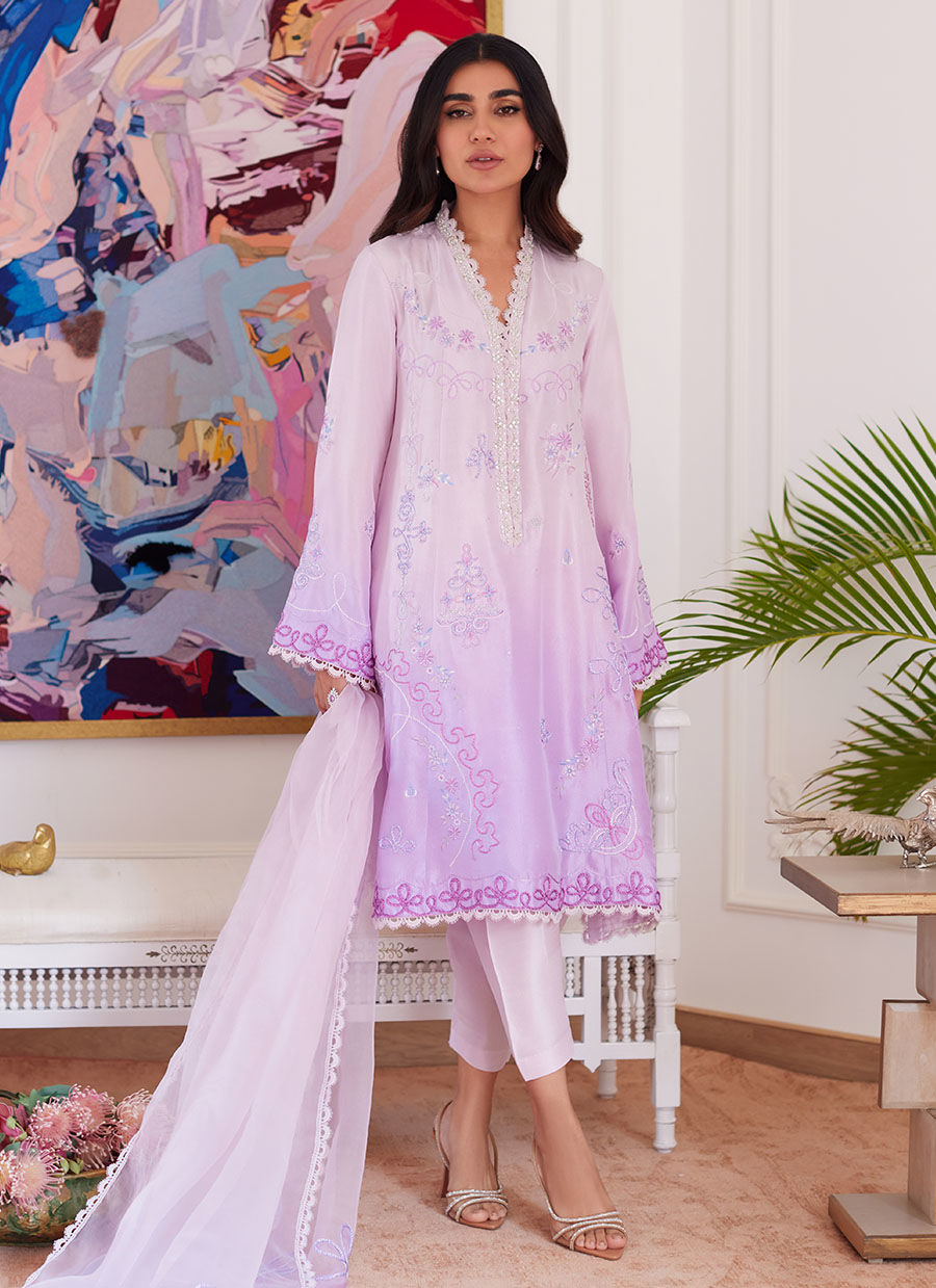 Farah Talib Aziz | Luna Eid Collection 24 | LAVINIA OMBRE - Khanumjan  Pakistani Clothes and Designer Dresses in UK, USA 