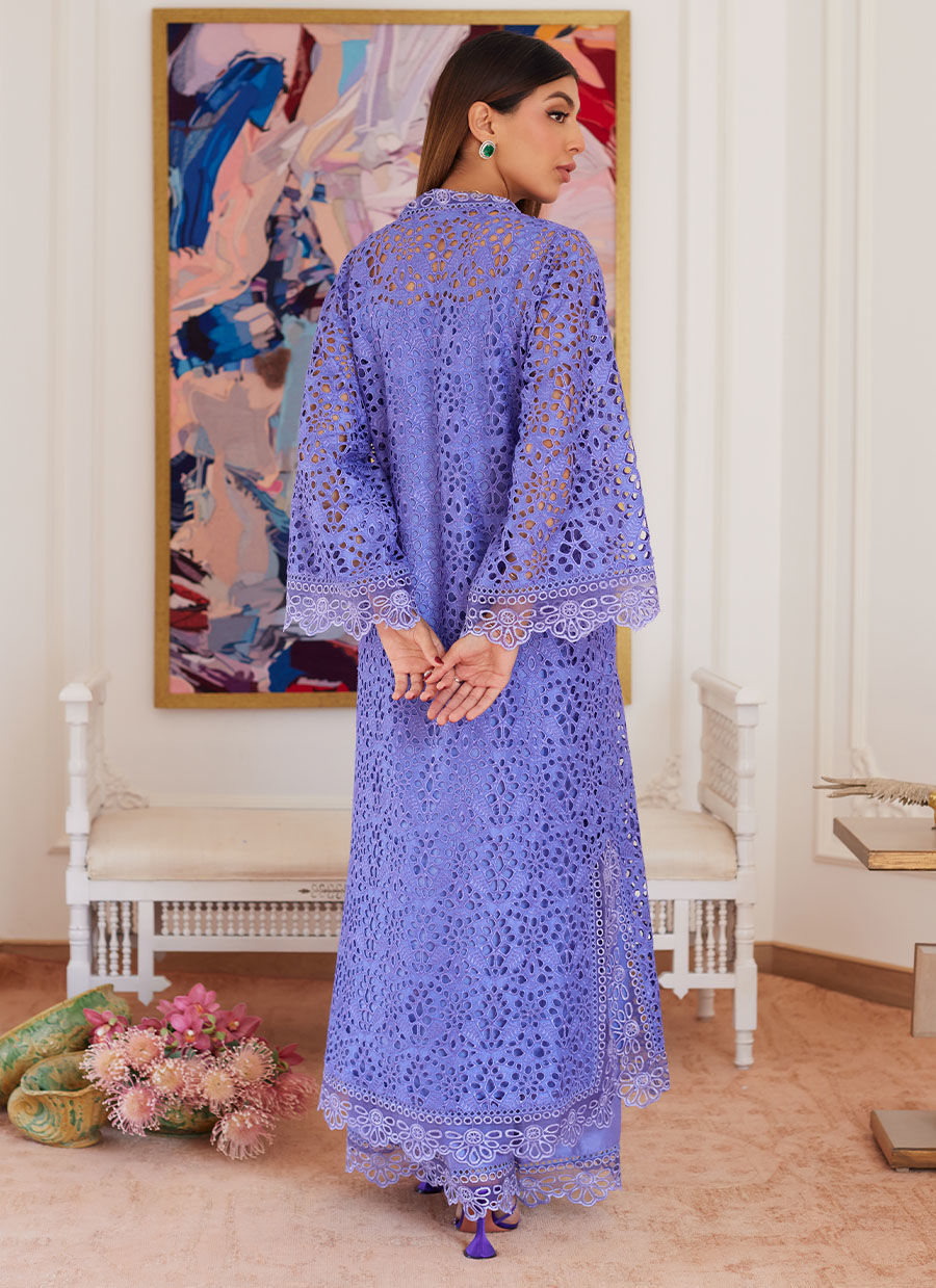 Farah Talib Aziz | Luna Eid Collection 24 | EVANTHIA PERIWINKLE - Khanumjan  Pakistani Clothes and Designer Dresses in UK, USA 