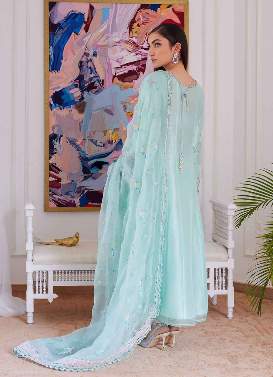 Farah Talib Aziz | Luna Eid Collection 24 | AURELLA MINT - Khanumjan  Pakistani Clothes and Designer Dresses in UK, USA 