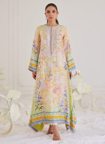 Farah Talib Aziz | Designer Picks 24 | BLANCA RAW SILK KAFTAN