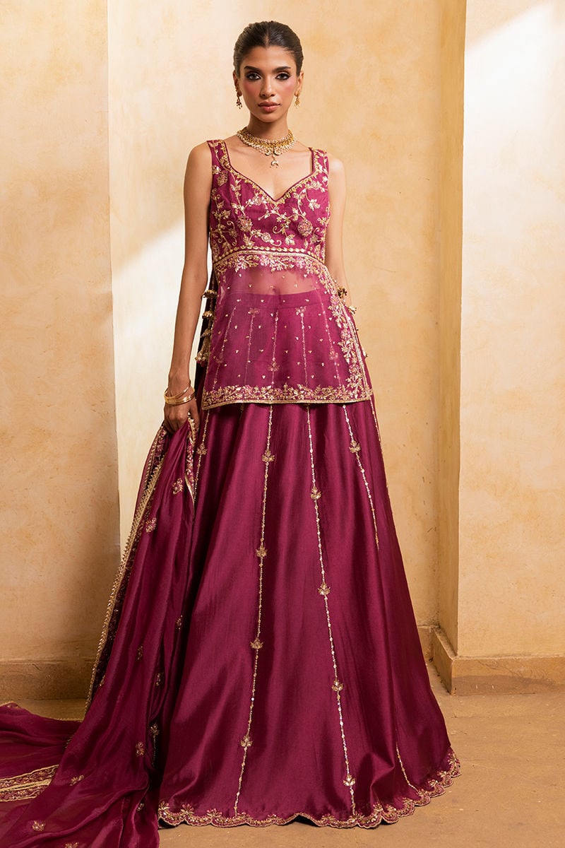 Ansab Jahangir | Artisan Prints 26 |Berry Velour