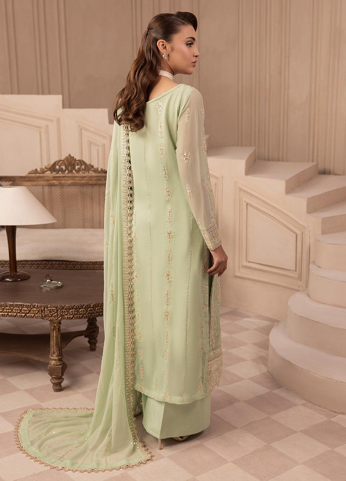 Sahane | Elyssa Festive Chiffon | CT-19004 Emera - ELYSSA