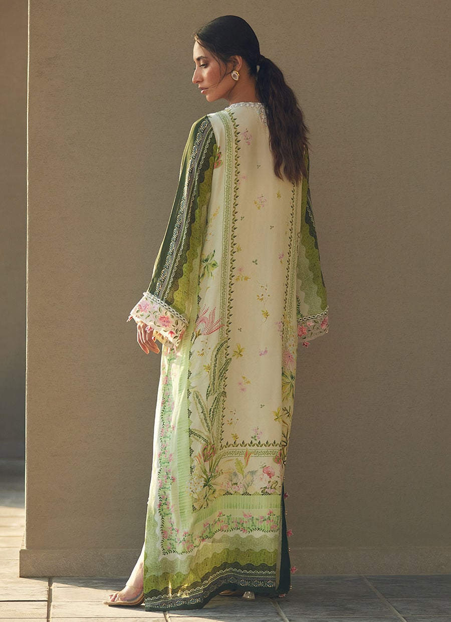 Farah Talib Aziz | Laani The Kaftan Edit | Selah Kiwi Crepe