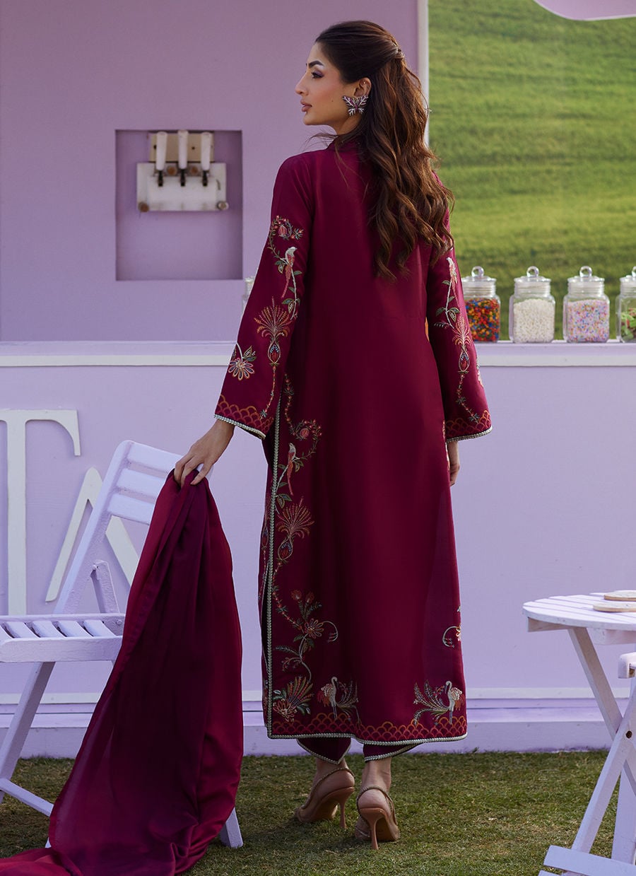 Farah Talib Aziz | Luna Eid 26 | Caire Shirt And Dupatta