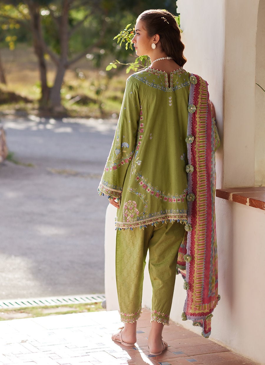 Farah Talib Aziz | Luxury Lawn 26 | Carmen Kiwi