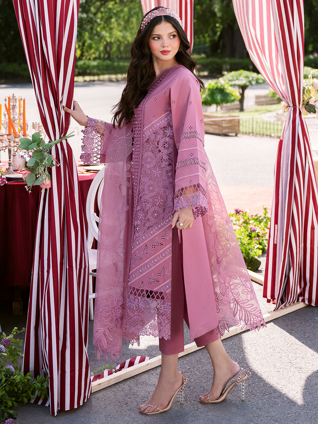 Bin Ilyas | Clara Embroidered Lawn 24 | 215 - A - Khanumjan  Pakistani Clothes and Designer Dresses in UK, USA 