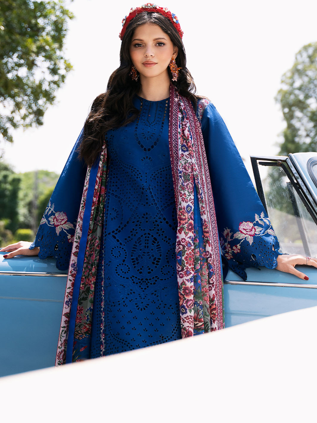 Bin Ilyas | Clara Embroidered Lawn 24 | 217 - A - Khanumjan  Pakistani Clothes and Designer Dresses in UK, USA 