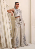 Umsha | Luxury Pret | GLEAMING GREY - Khanumjan  Pakistani Clothes and Designer Dresses in UK, USA 