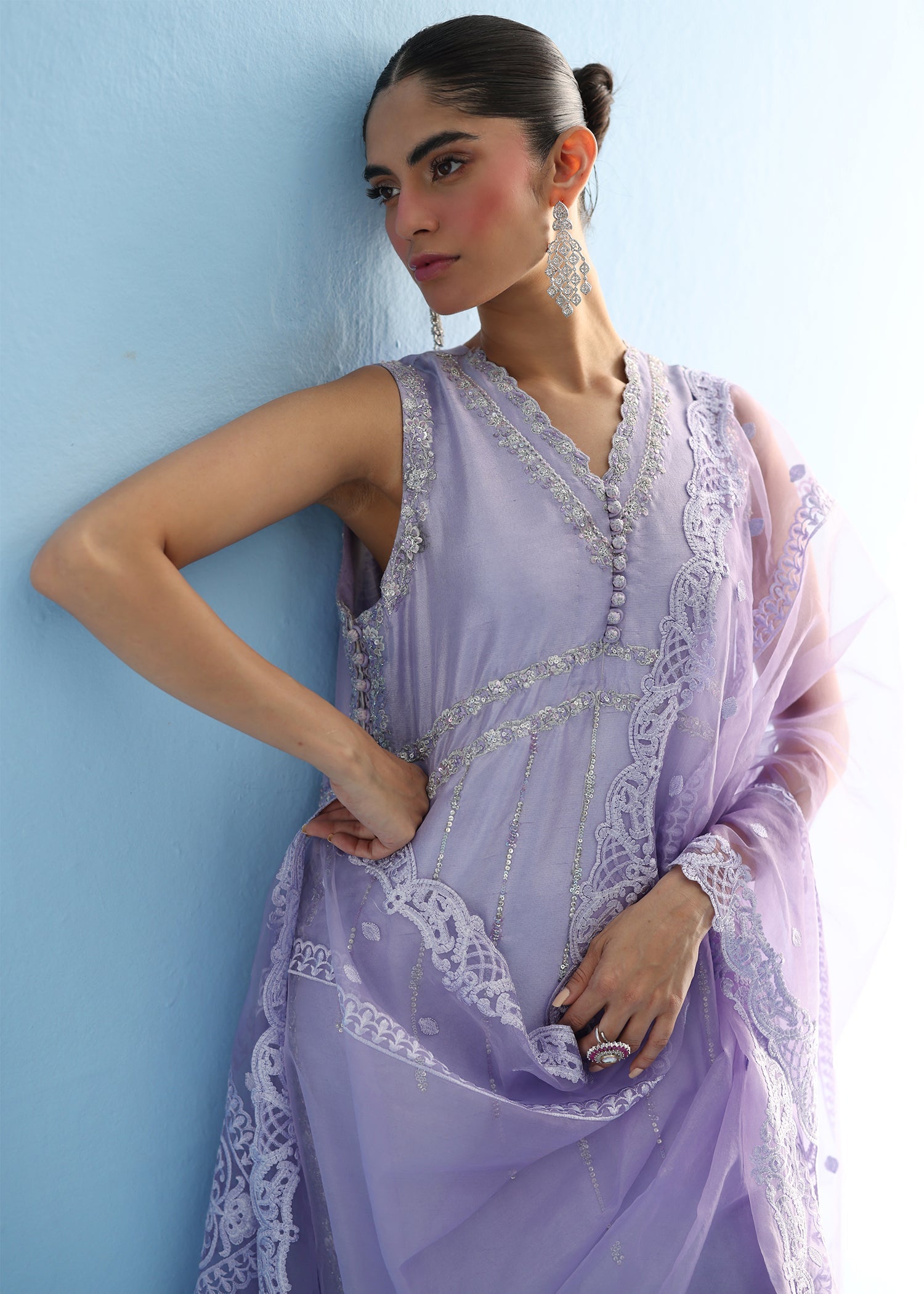 Umsha | Luxury Pret | LILAC MARBLE - Khanumjan  Pakistani Clothes and Designer Dresses in UK, USA 