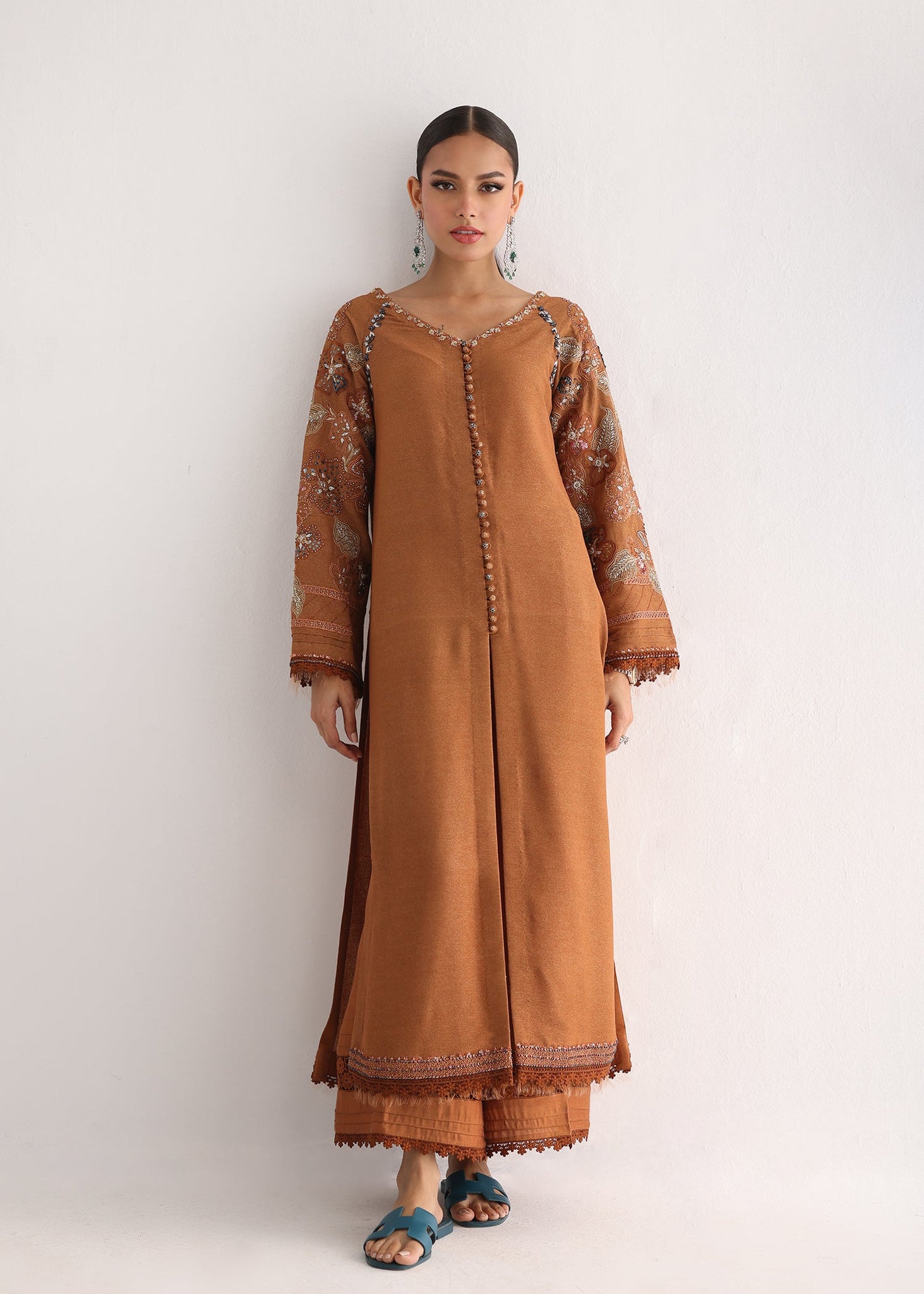 Umsha | Luxury Pret |RADIANT TAN - Khanumjan  Pakistani Clothes and Designer Dresses in UK, USA 