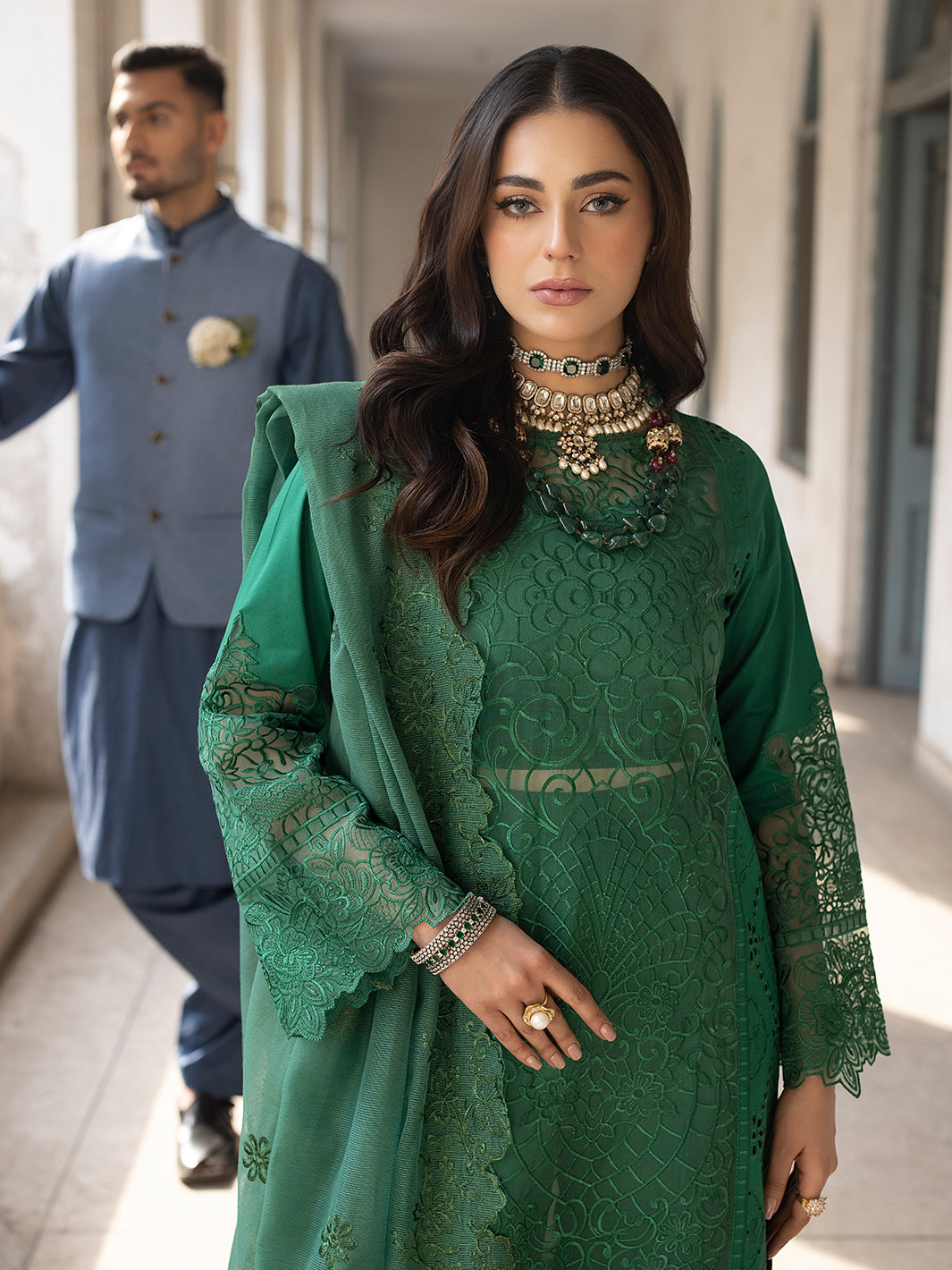 Mahnur | Mahrukh Luxury Lawn 24 | EMERALD - Khanumjan  Pakistani Clothes and Designer Dresses in UK, USA 