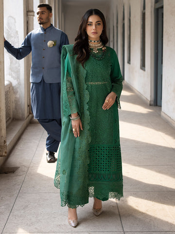 Mahnur | Mahrukh Luxury Lawn 24 | EMERALD - Khanumjan  Pakistani Clothes and Designer Dresses in UK, USA 