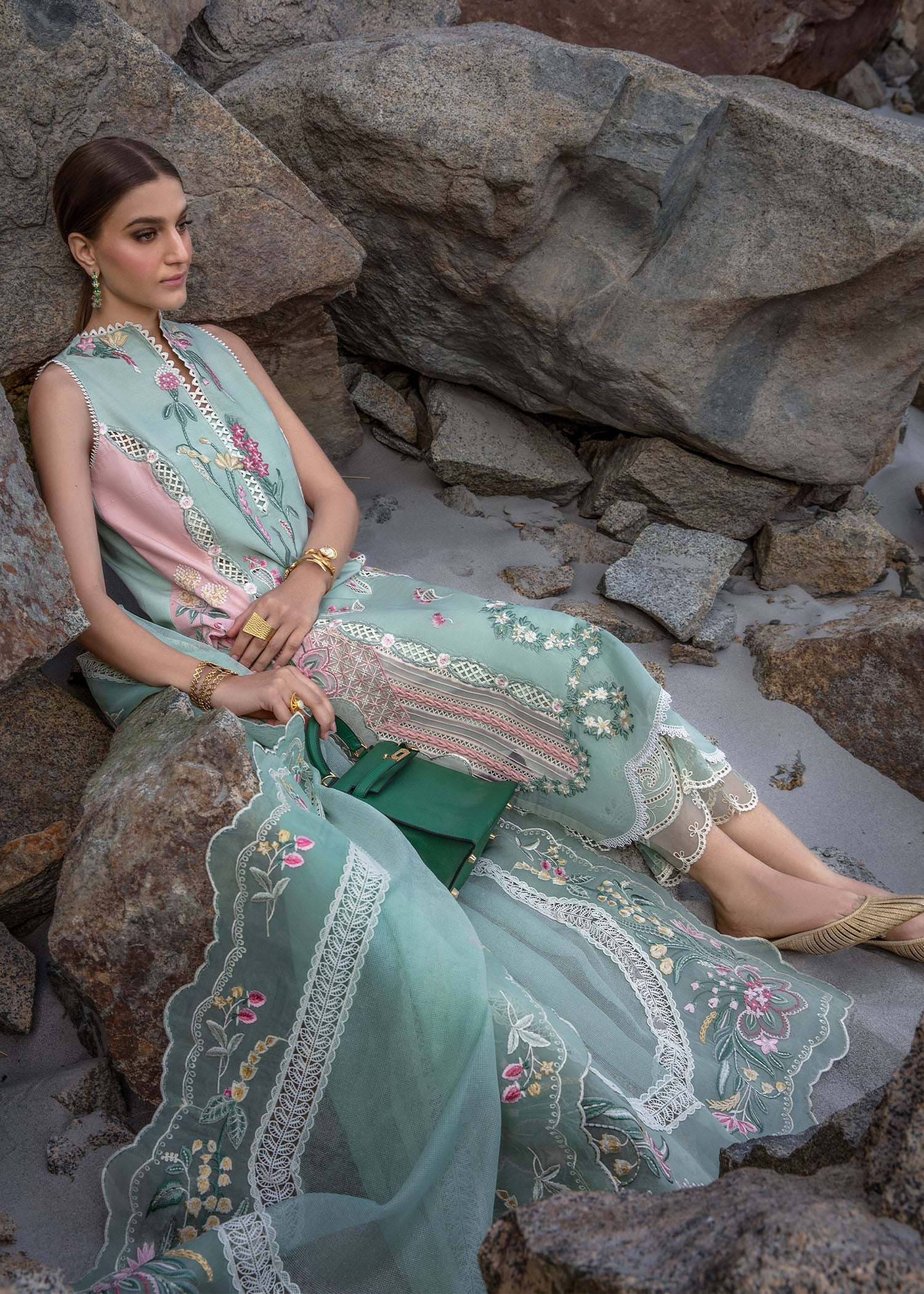 Crimson | Lawn 2024 | Sun Kissed - Sea Foam - Khanumjan  Pakistani Clothes and Designer Dresses in UK, USA 