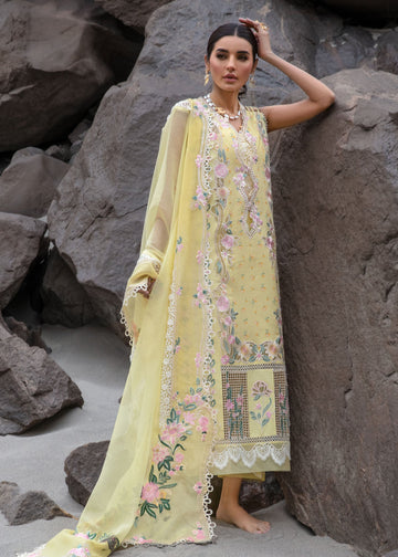 Crimson | Lawn 2024 | Believe In Her - Topaz Yellow - Khanumjan  Pakistani Clothes and Designer Dresses in UK, USA 