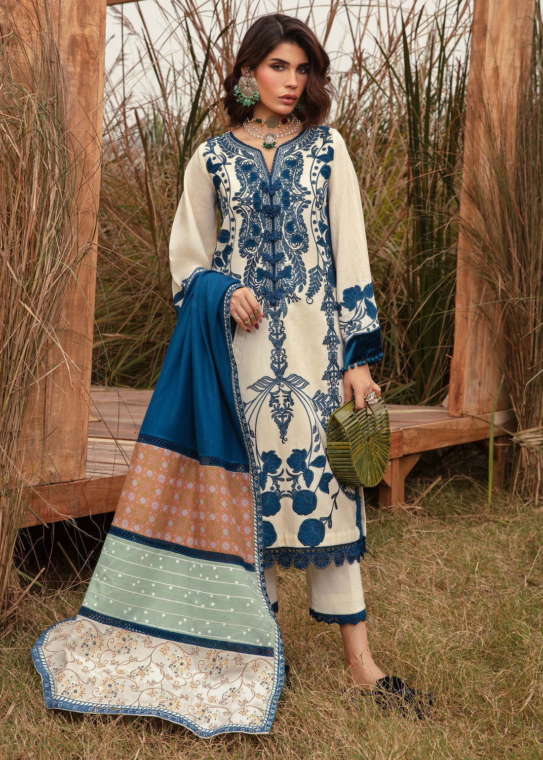 Saira Shakira | Raya Winter Stitched 23 | Pearl - Khanumjan  Pakistani Clothes and Designer Dresses in UK, USA 