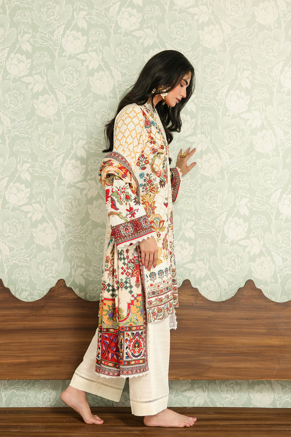 Sahar | winter 25 | Ivory Camellia