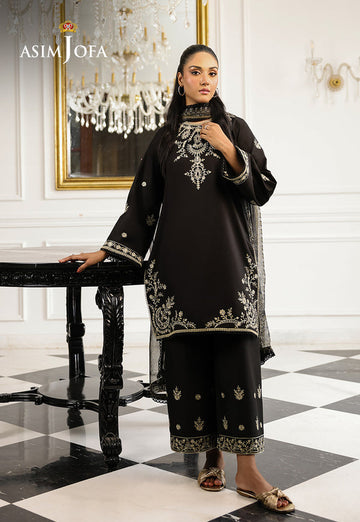 Asim Jofa | Summer Rhapsody | AJMCH-09 EMBROIDERED CAMRIC