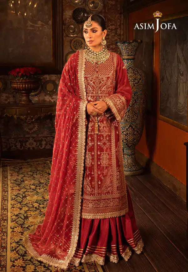 Asim Jofa | Makhmal Wedding Velvet 23 | AJMM-10 - Khanumjan  Pakistani Clothes and Designer Dresses in UK, USA 