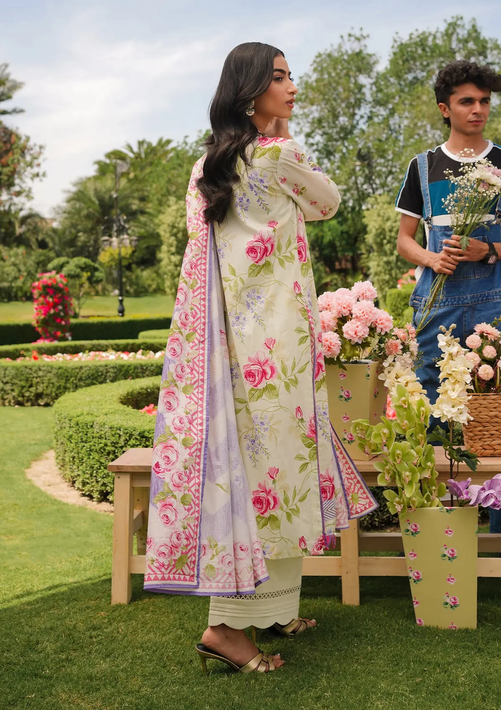 Elaf Premium | Printed Collection 24 | EEP-03B - Meadow Magic - Khanumjan  Pakistani Clothes and Designer Dresses in UK, USA 