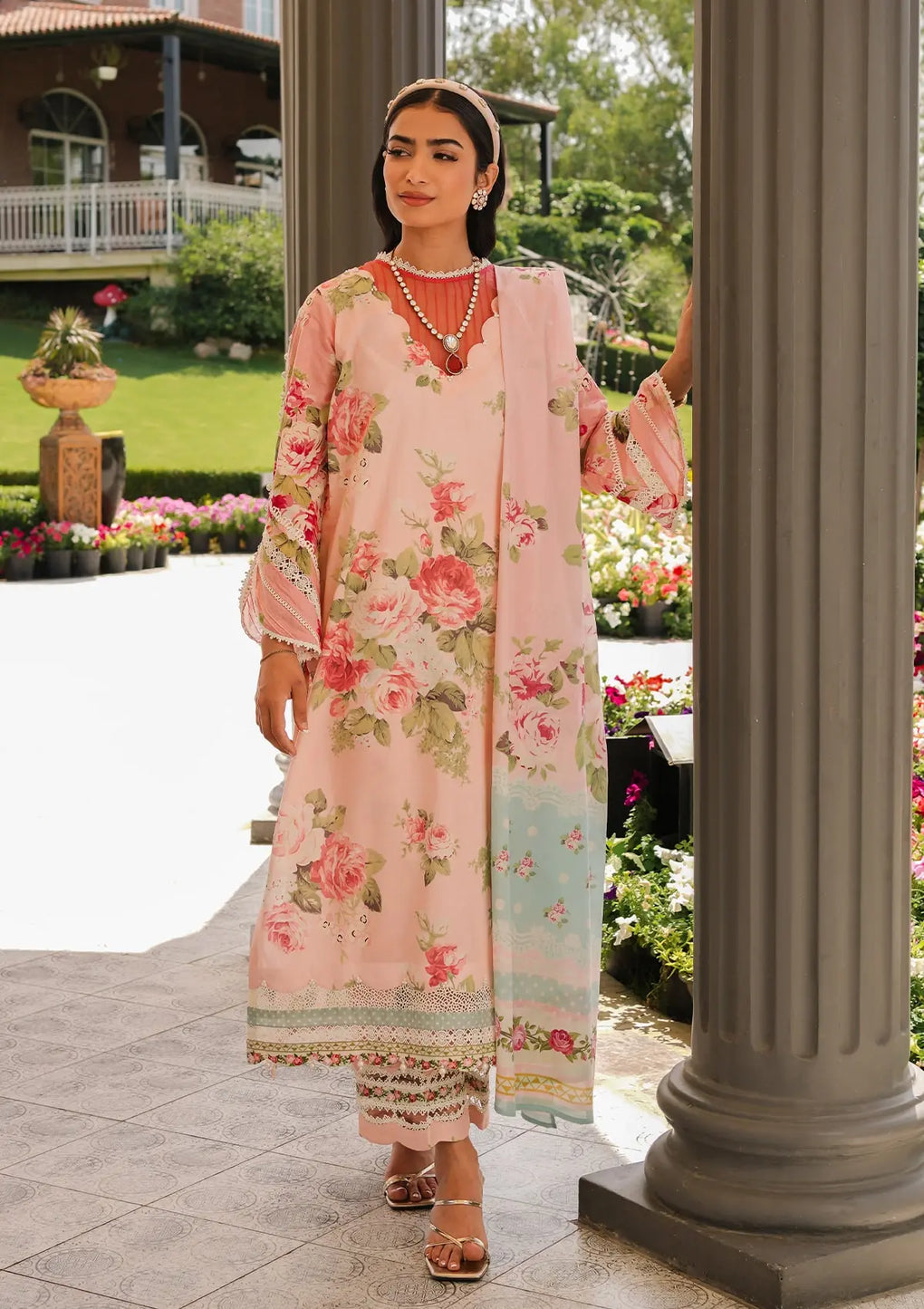 Elaf Premium | Printed Collection 24 | EEP-01B - Petal Pulse - Khanumjan  Pakistani Clothes and Designer Dresses in UK, USA 