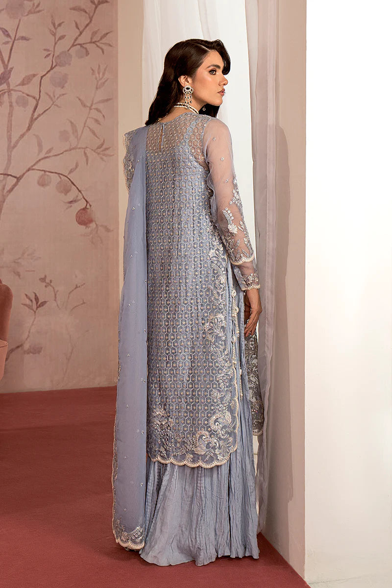 Cross Stitch | Wedding Festive 23 | Scarlet Blue - Khanumjan  Pakistani Clothes and Designer Dresses in UK, USA 