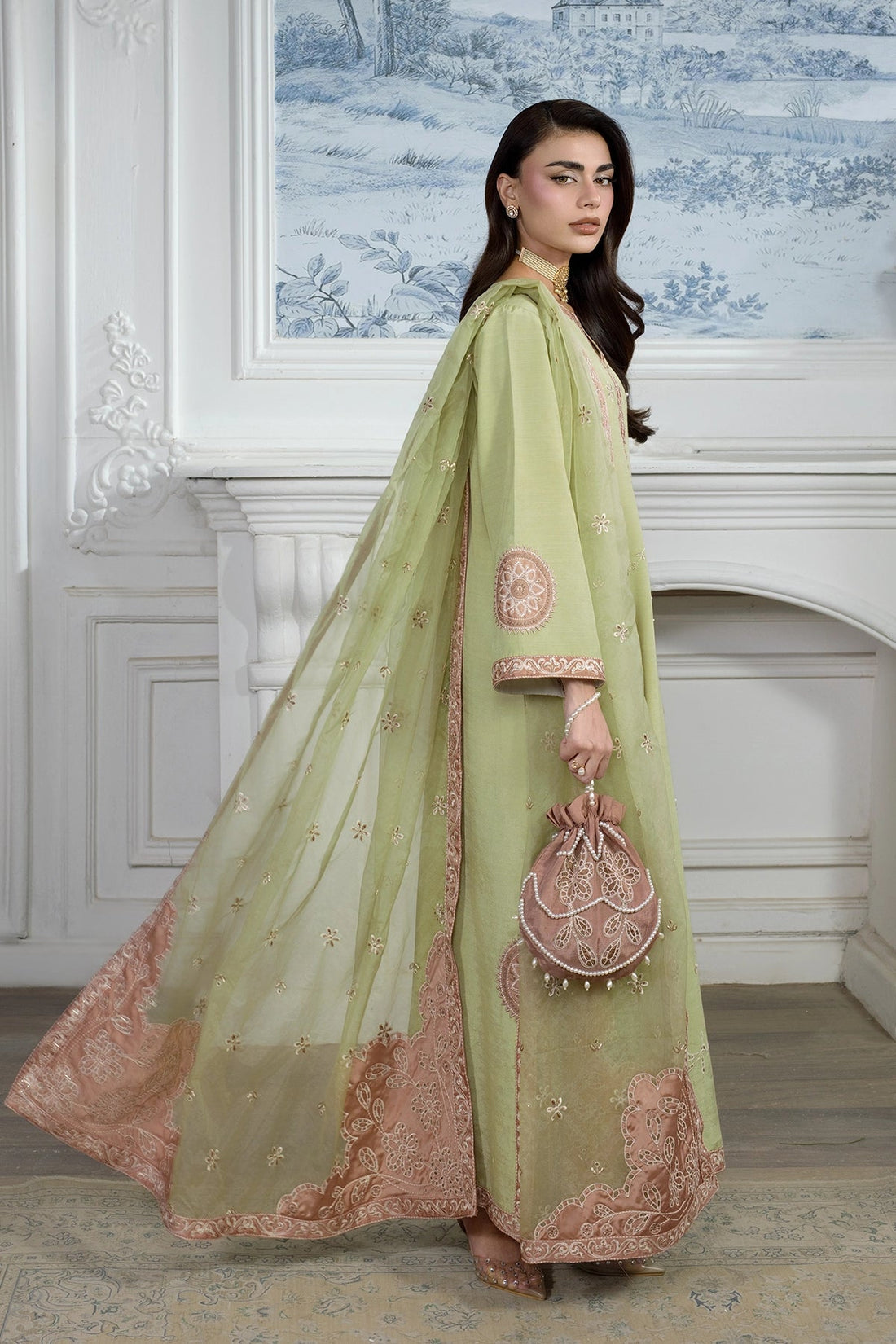 Rangrasiya | Lumeire Silk | Alma