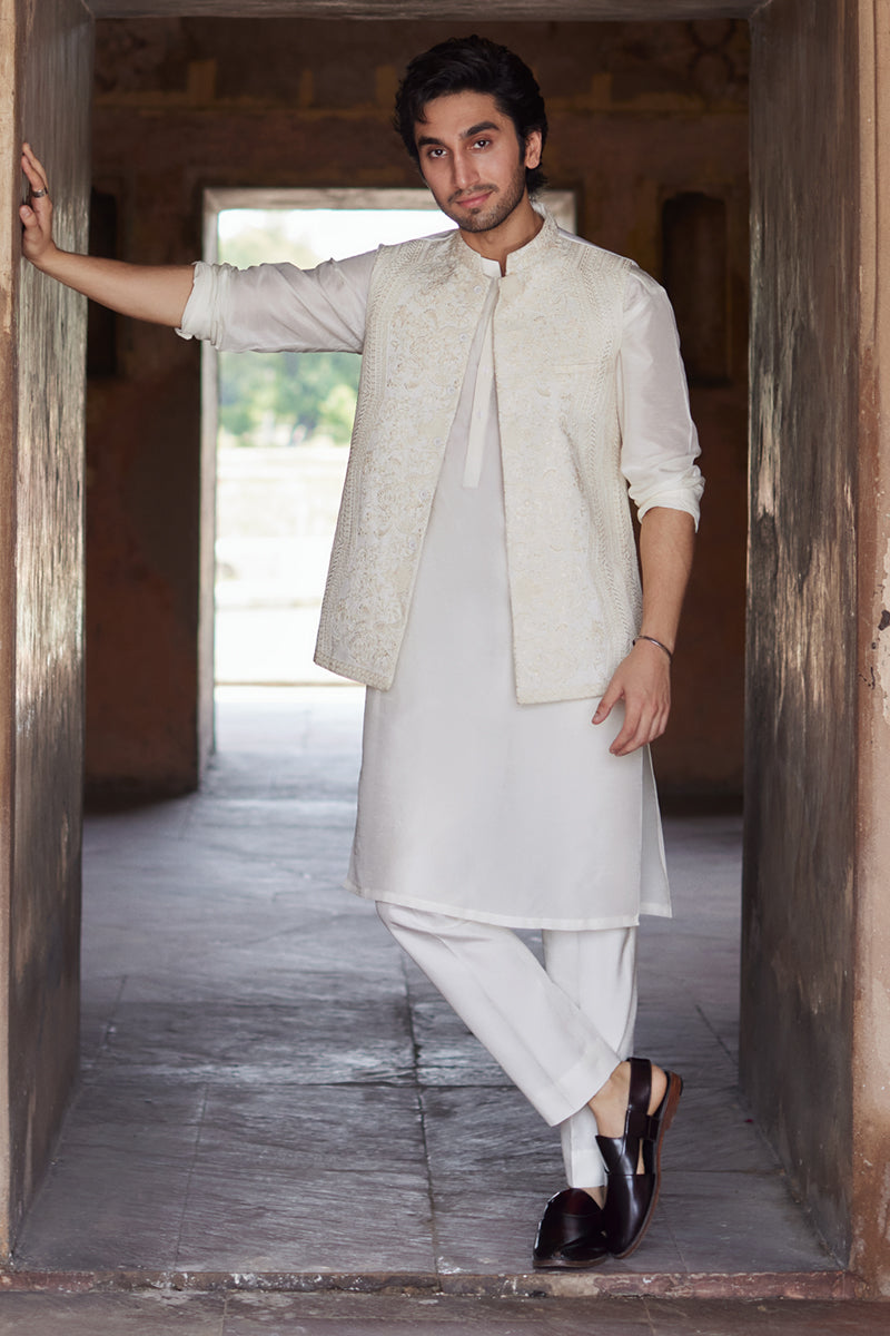 Pakistani Menswear | Qalamkar | BQ-02(waistcoat)