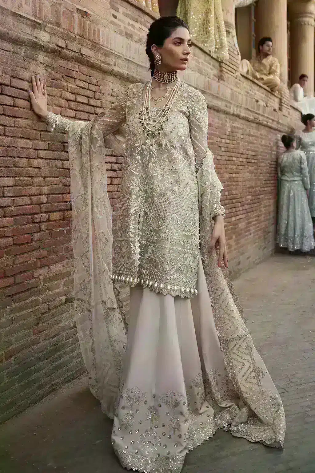 Afrozeh | Dastangoi Wedding Formals | Meharbano - Khanumjan  Pakistani Clothes and Designer Dresses in UK, USA 