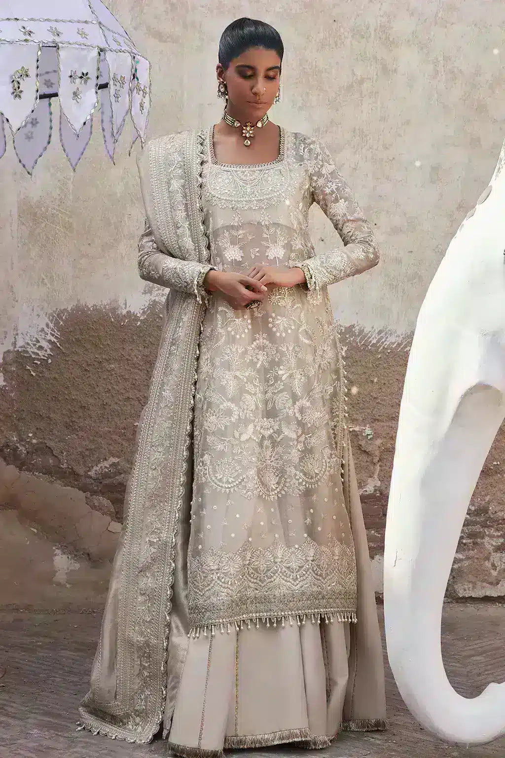 Afrozeh | Dastangoi Wedding Formals | Ulfat - Khanumjan  Pakistani Clothes and Designer Dresses in UK, USA 